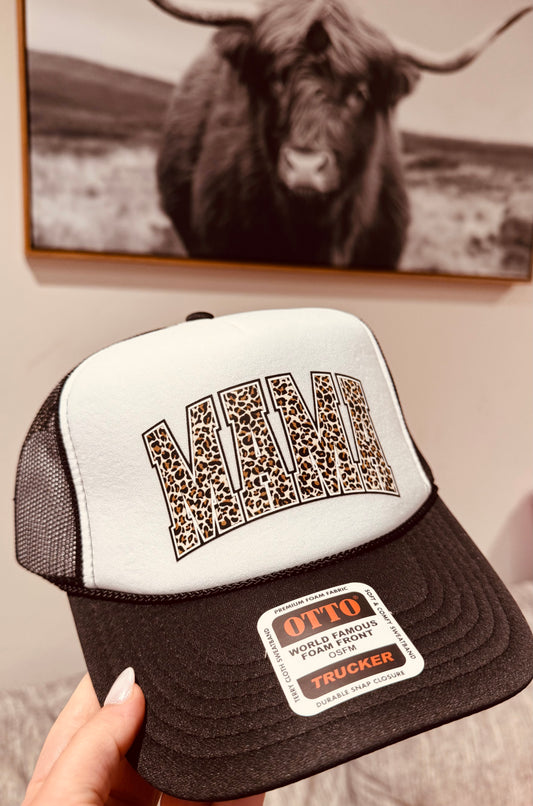 Trucker Hat | Cheetah Mama