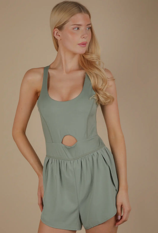 Cutout Activewear | Romper