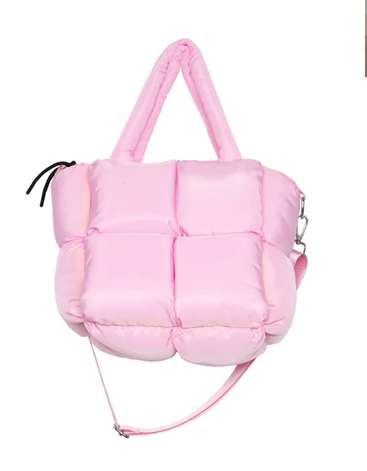 Puffer Bag | Light Pink