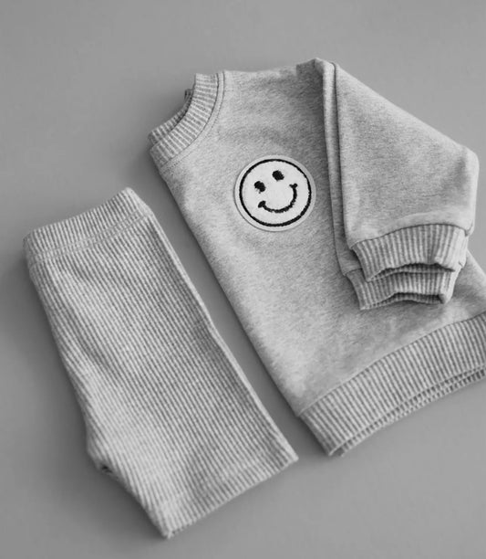 Baby & Kids Short Set | Gray