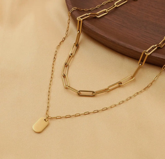 Gold Layered Necklace